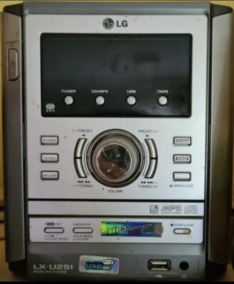 Kompakt Anlage LG Radio CD etc.   Informationen =  TEXT LESEN! - Image 1 of 4