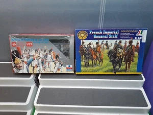 esci 1/72 french imperial guard waterloo 1815 and italeri french imperial staff - Picture 1 of 11