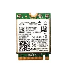 Lenovo 00JT492 Intel Tri Band Wireless-AC 18260NGW NGFF M.2 WiFi Card 802.11ac - Picture 1 of 2
