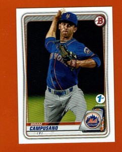 2020 Bowman 1st Edition Briam Campusano  BFE-7 New York Mets
