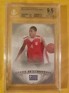 🔥2013-14 SP Authentic #36 Giannis Antetokounmpo BGS 9.5 GEM MINT RC Rookie🔥 - Picture 1 of 3