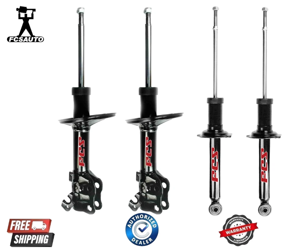 PREMIUM FCS Front & Rear Suspension Struts Assemblies For Toyota Paseo Tercel - Image 1 of 1