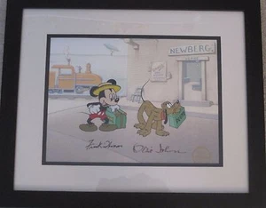Disney Mr. Mouse Takes a Trip Serigraph Cell - $851.91 - Picture 1 of 2