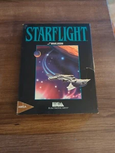 Starflight 1 Binary Systems Electronic Arts Big Box PC RARE 1986 Amiga!!!! - Picture 1 of 11