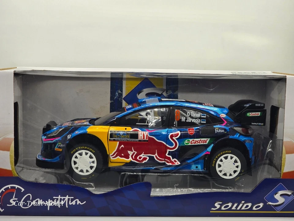 Ford Puma WRC #8 Winner Rally Sweden 2023 - SOLIDO 1:18 - Immagine 1 di 1
