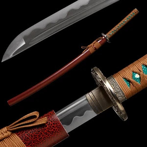 Handmade Katana Carbon Steel Japanese Real Sharp Samurai Sword Full Tang - Picture 1 of 9