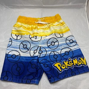 Kids Pokémon Swim Trunks Size Medium - Picture 1 of 5
