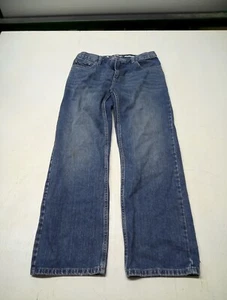 Urban Pipeline Relaxed Straight Leg Blue Denim 5 Pocket Jeans Teen Size 16 - Picture 1 of 5