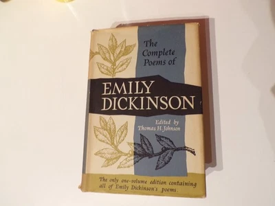 Vintage 1960 HC/DJ THE COMPLETE POEMS OF EMILY DICKINSON First Edition Foto 1 de 4