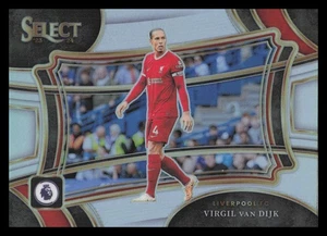 2023-24 Panini Select Premier League Silver #237 Virgil van Dijk Liverpool - Picture 1 of 2