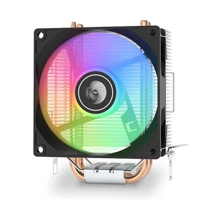 2X(A200 Dual Heat Pipe Air Cooling Radiator Multi-Platform Silent CPU1684 - Afbeelding 1 van 8