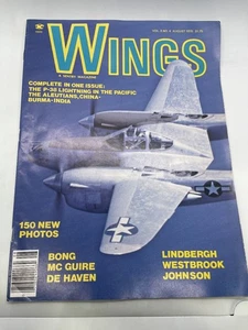 Wings Magazine August 1978 Vol 8 No 4 P-38 Lightning Pacific Sentry - Picture 1 of 3