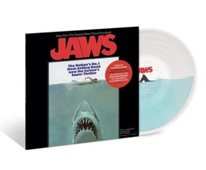 JAWS Shark Infested Water Liquid Filled Vinyl LP OST 50th Anniversary. - Picture 1 of 1
