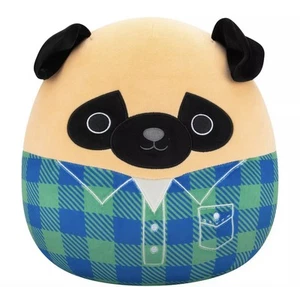 Malvaviscos originales 8" Prince The Pug en franela - Imagen 1 de 1