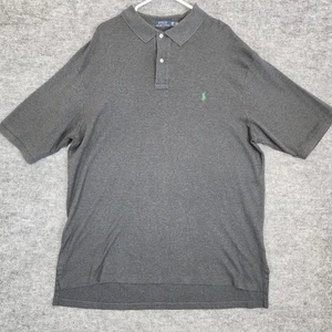 Polo Ralph Lauren Hemd Herren 2XLT (Hoch) Grau Grün Logo Polo Classic Fit Freizeit - Bild 1 von 8