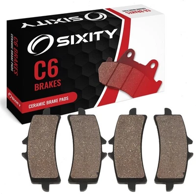 Front Ceramic Brake Pads 2012-2014 Ducati Diavel Carbon Set Full Kit ABS du - Image 1 of 4