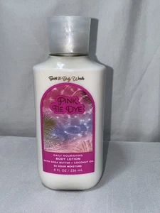 Bath and Body Works Pink Tie Dye täglich pflegende Körperlotion 8 Oz. - Bild 1 von 9