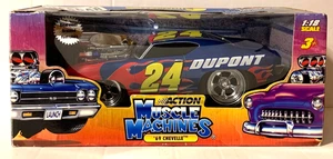 JEFF GORDON #24 1969 Chevy Chevelle  Muscle Machines 1/18th  Nascar Diecast - Picture 1 of 7