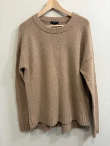 J Crew klassischer Herrenpullover mit Rundhalsausschnitt Vintage Größe Small Mokka Farbe - Bild 1 von 16