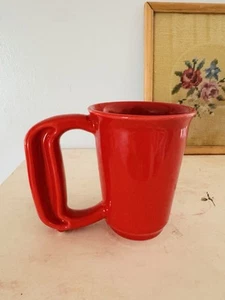 Jamber Ergonomischer Kaffeebecher Tasse Rot - Großer Henkel für Arthritische Hände - Bild 1 von 14