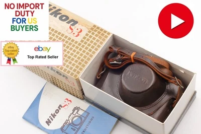 Rare!! [TOP MINT in Box] Nikon S3 RF Film Camera S.C 50mm 5cm F1.4 S Lens japan - Image 1 of 4