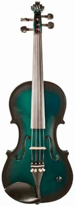 Barcus-Berry Vibrato-AE Acoustic-Electric Violin Outfit w/ Case - Green - Picture 1 of 2