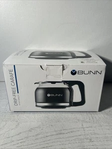 BUNN Drip Free Carafe 10 Cup Capacity Shatter Resistant Clear Glass OPEN BOX NEW - Picture 1 of 7