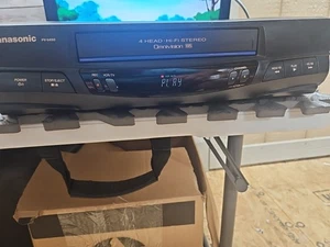 Panasonic Blue Line 4 Head VCR PV-9450 Hi-Fi Omnivision VHS TESTED Working - Picture 1 of 7