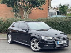 2016 AUDI A3 S LINE 1.4 TFSI**LOW MILES + S3 SPEC + ULEZ + PX WELCOME** - Picture 1 of 19