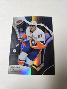 2021-22 UPPER DECK ALLURE BLACK RAINBOW #10 ANDERS LEE NEW YORK ISLANDERS