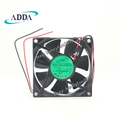 ADDA AD08024XX257104 AD0824UX-A71GL Axial Fan DC24V 0.23A 80*80*25MM Cooling Fan - Image 1 of 4