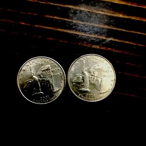 2) 2001-P 25C Nueva York 50 Estados Cuarto - Imagen 1 de 2