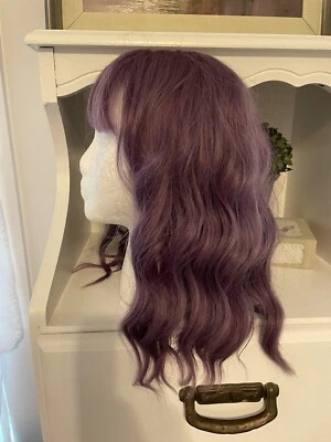 美国波浪紫色假发带手镯 — 第 1/4 张图片