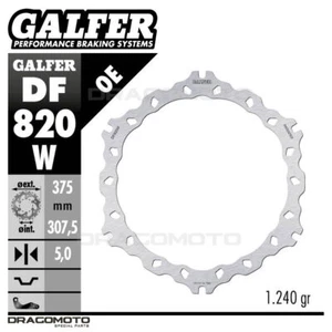 BUELL XB 9 SX CITYX 2006-2009 DF820W Front Brake Disc Rotor GALFER - Picture 1 of 3