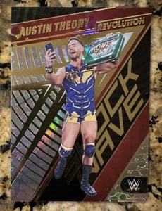 Austin Theory 2023 WWE Panini Revolution Shock Wave #29 - Picture 1 of 2