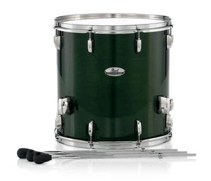 Pearl PMX Professional Maple 14x14" Emerald Mist Lacquer Floor Tom Drum w/Legs - Picture 1 of 1