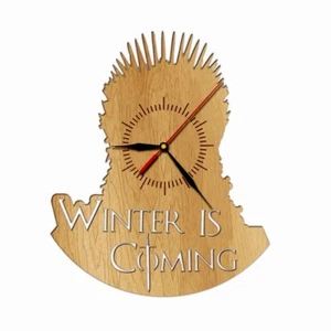 Game of Thrones design wooden wall clock home art game movie  - Picture 1 of 1