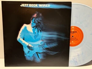 ⭐ JEFF BECK - WIRED LP 2020 REISSUE IMPORT BLUE COLORED VINYL EX! - Picture 1 of 5