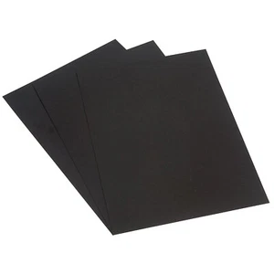 A2 Black Card 220gsm Pack of 30 RE20 - Picture 1 of 2