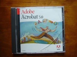 ADOBE ACROBAT 5.0 WINDOWS WITH SERIAL # PREOWNED - Picture 1 of 8