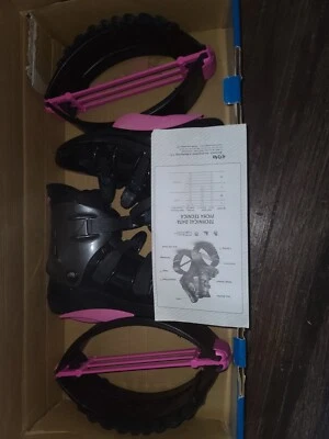 Kangoo Jumps KJXR3 X-REBOUND edição especial (preto e rosa, grande)) usado - Imagem 1 de 4