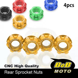 M8 Racing Rear Sprocket Nuts For Honda MSX 125 Monkey 125 14-2020 Grom 125 SF - Picture 1 of 13