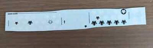 Raven Guard Transfers Sheet Primaris Space Marine decals Warhammer 40k - Picture 1 of 1