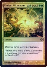 Violent Ultimatum - Foil New MTG Shards of Alara Magic 2B3