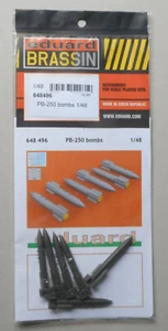 1:48 PB 250 Bombs EDUARD Photoetch Resin Aircraft Accessory 648496 - Picture 1 of 2