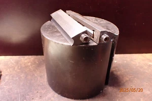 LOTTO 339 WEINIG 122 MM X100 MM X 1-1/2" PERNO FORO TESTA COLTELLO STAMPAGGIO ONDULATO - Foto 1 di 11