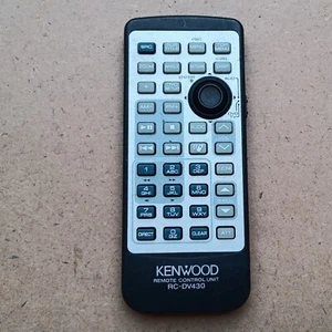 Kenwood Control Remoto RC DV430 Genuino TV DVD AUD Sintonizador Banda Disco Menú Superior Usado #87 - Imagen 1 de 2