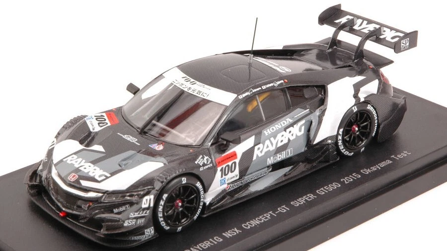 Ebbro HONDA NSX N.100 SUPER GT500 OKAYAMA TEST 2015 N.YAMAMOTO-T.IZAWA 1:43 - Immagine 1 di 1