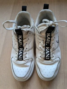 weiße Karl Kani Sneaker Gr. 40,5, UK 7,5 - Bild 1 von 6