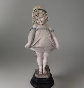 Grande Statue «Première Chemise» Signée Bacci France Numérotée 1960.s Négociable - Picture 1 of 23